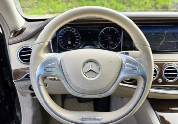 Mercedes Klasa S W222 Limuzyna 350 Blue TEC 258KM 2014 Mercedes-Benz Klasa S 350D LONG 4MATIC Panorama DVD Kamery 360 Serwis 3.0, zdjęcie 2