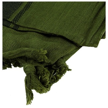 ЗАЩИТНЫЙ ШАРФ БАНДАНА БАНДАМА Shemagh 110Х110 MFH ЗЕЛЕНЫЙ ЧЕРНЫЙ