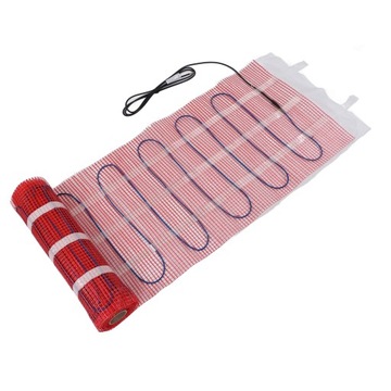 Комплект электрических матов для теплого пола Система подогрева пола с излучающей плиткой Управление по Wi-Fi