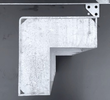 Внутренняя угловая опалубка 15х15х90см.