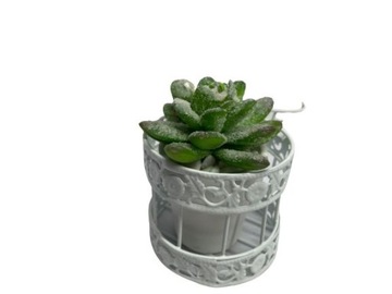 МИНИ-ДЕКОРАТИВНАЯ КЛЕТКА, БЕЛАЯ МЕТАЛЛИЧЕСКАЯ КЛЕТКА