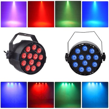 Светодиодный сценический светильник 18Вт DMX512 7 каналов