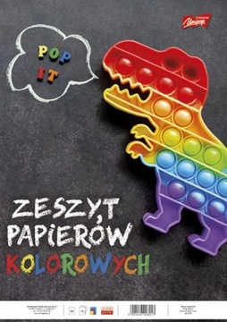 Papier kolorowy wycinanka MAJEWSKI A4 10 K WZ 8