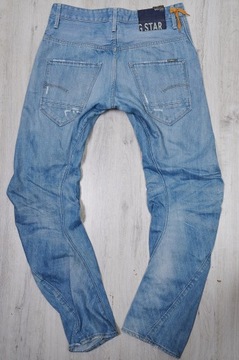 G-STAR RAW ARC TAPERED JEANSY spodnie męskie PREMIUM 32/32 pas 84