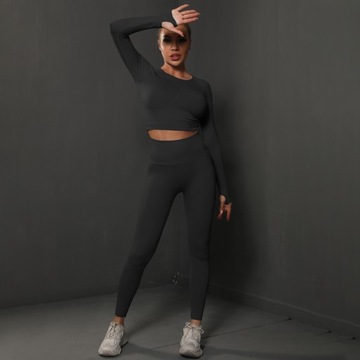 ЖЕНСКИЙ КОСТЮМ ДЛЯ ТРЕНИРОВКИ ИЗ 2-Х ПРЕДМЕТОВ M