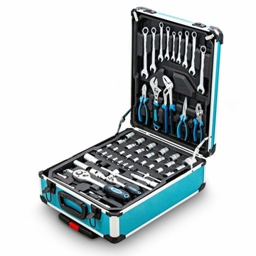 НАБОР ИНСТРУМЕНТОВ НАБОР 1200 шт. ЯЩИК ДЛЯ ИНСТРУМЕНТОВ МЕХАНИЧЕСКИЙ МОНТАЖ
