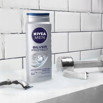 Набор мужских гелей для душа NIVEA MEN 4x500мл