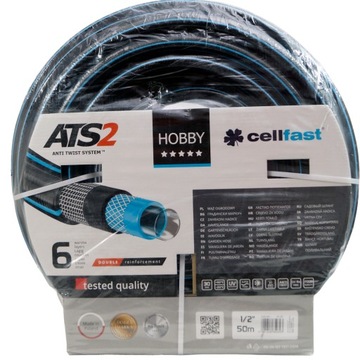 Wąż ogrodowy CELLFAST HOBBY ATS 1/2