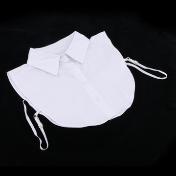 3 . Fałszywa bluzka ze ucznym kołnierzykiem,