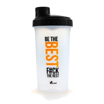 OLIMP SHAKER BE THE BEST F#CK THE REST 700ml BIDON BIAŁKO SZEJKER