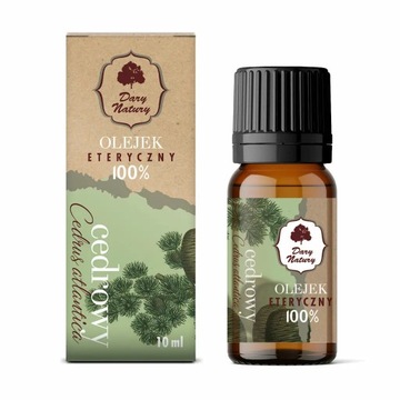 Olejek eteryczny cedrowy 100% EKO Dary Natury 10ml