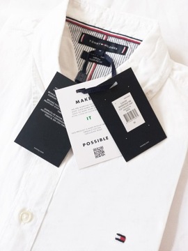 TOMMY HILFIGER KOSZULA MĘSKA FLEX POPLIN REGULAR FIT 40 / S