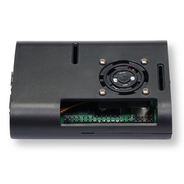 Корпус для Raspberry Pi 5 с ШИМ-управляемым вентилятором и 5-ю радиаторами