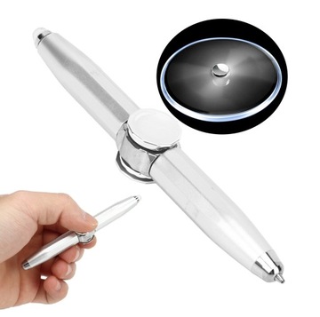 SPINNER FIDGET HAND SPINER ZABAWKA ANTYSTRESOWA ŚWIECĄCY LED GRA