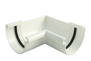 Rynny Marley Rynna 100 ŁUK WEWN Narożnik Biały