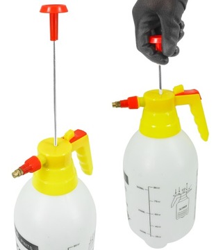 OPRYSKIWACZ RĘCZNY KOMPRESYJNY SPRYSKIWACZ CIŚNIENIOWY OGRODOWY DO WODY 3L