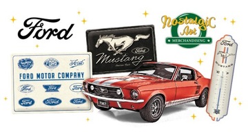 Оригинальная кружка Ford с логотипом Mustang Horse Stripes