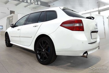 Накладка на бампер серебристая RENAULT LAGUNA III комби 2008-2015 гг.