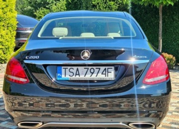 Mercedes Klasa C W205 Limuzyna 200 184KM 2017 Mercedes-Benz Klasa C 4-MATIC,FakturaVAT 23, 1 Wlasciciel,Salonowy Polski, zdjęcie 10