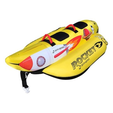 PŁYWADŁO DO HOLOWANIA ciągnięcia towable BANAN SPINERA rocket dla 2 osób