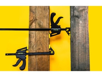 Струбцина столярная быстрозажимная одноручная 450 мм.