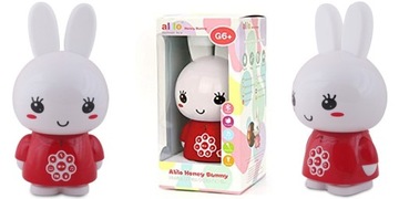 Zabawka interaktywna Alilo Honey Bunny G6 czerwona