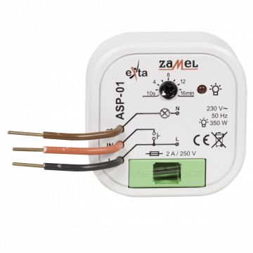 Лестничный выключатель 230В Zamel ASP-01/ ASP-02 новая версия ZAMEL