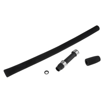 Czarne uchwyty z pianki EVA do wędki