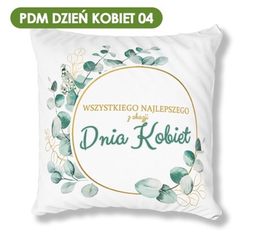 БЕЛАЯ ПОДУШКА PDM WOMEN'S DAY 01 ИДЕАЛЬНЫЙ ПОДАРОК