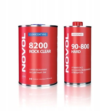 NOVOL LAKIER BEZB.ROCK CLEAR 8200 VHS 1L+0,5L UTW
