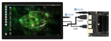 QLED Quantum Dot 9-дюймовый емкостный дисплей