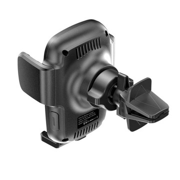 АВТОМОБИЛЬНЫЙ ДЕРЖАТЕЛЬ С ЗАРЯДКОЙ Qi 15 Вт Лобовое стекло + зажим