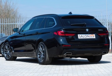BMW Seria 5 G30-G31 Touring Plug-In 2.0 530e 292KM 2022 BMW 530e 292ps Panorama Hak ACC 4xKlima HiFi 18” Webasto Kamera Sam Parkuje, zdjęcie 35