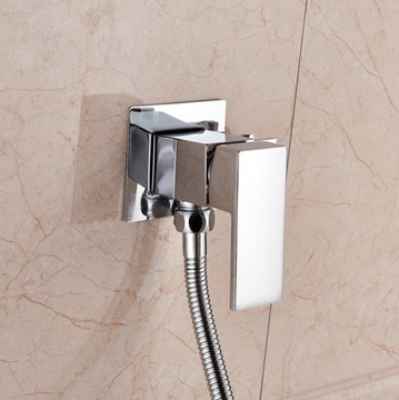 BATERIA BIDETOWA ZESTAW PODTYNKOWY BIDET CHROM