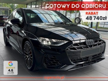 Audi A3 8Y S3 Limousine Facelifting 2.0 TFSI 333KM 2026 S3 2.0 TFSI quattro (333 KM) SONOS Premium Sound System z dźwiękiem 3D