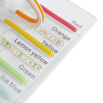 NEON FREZ ICE BLUE BŁĘKIT SILIKONOWA OSŁONKA LED