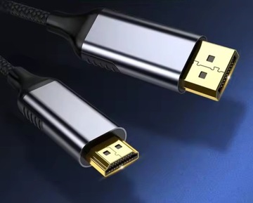 DisplayPort 1.4 Кабель до HDMI 2.0 4K Адаптер DP 2M 60 Гц 2 Кабель 2