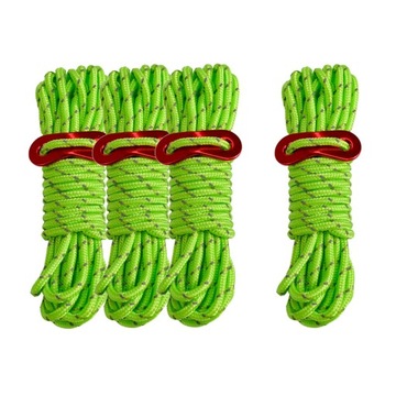 4x Odblaskowa do namiotu kempingowego