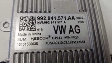 СВЕТОДИОДНЫЙ МОДУЛЬ КОНВЕРТЕРА SKODA AUDI VW 992941571AA