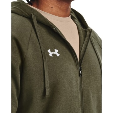 UNDER ARMOUR Bluza z kapturem UA Rival Fleece FZ-GRN