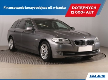 BMW Seria 5 F10-F11 Touring 520d 184KM 2013 BMW 5 520d, 181 KM, Automat, Skóra, Navi, Klima