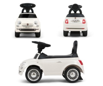 Детская машина-ходунки Fiat 500 розовая Milly Mally