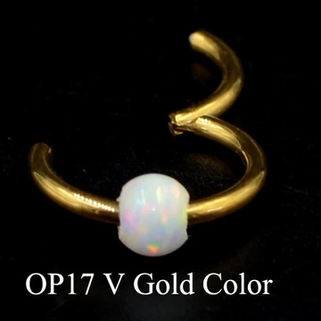 Dreamlee-anillo con bisagras para tabique nasal, Piercing para nariz,