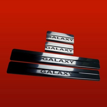 FORD GALAXY MK2 LIŠTA PRAHU ZAKONČENÉ LESK SE OCELI NEREZ 304