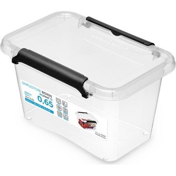 Набор из 3-х контейнеров SimpleStore с крышкой 0,65