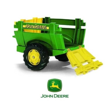 ROLLY TOYS JOHN DEERE ROLLYTRAILER ФЕРМЕРСКИЙ ТРАКТОР ПРИЦЕП ПРИЦЕП