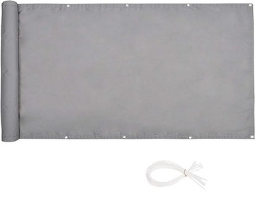 ZASŁONA BALKONOWA NIEPRZEŹROCZYSTA 90 CM X 6M