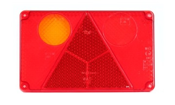 ФОНАРЬ ЗАДНИЙ КОМБИНИРОВАННЫЙ 4-СЕГМ. С ТРЕУГОЛЬНИКОМ