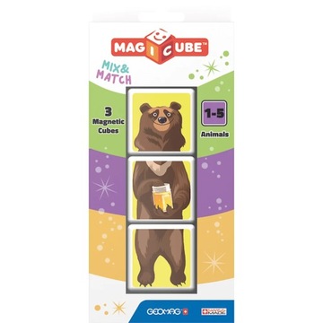Geomag - Magicube Mix & Match Zwierzęta el
