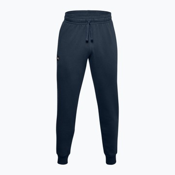Мужские брюки Under Armour Rival Fleece Joggers темно-синие XXL